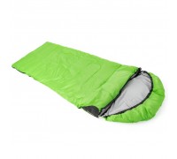 Спальный мешок КЕМПІНГ Peak 200R с капюшоном Green (4823082715008)