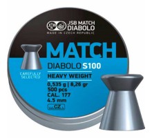 Пульки JSB Match HW 4,51 мм , 0,535 г, 500 шт/уп (000026-500)