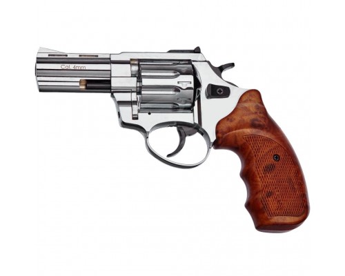 Револьвер під патрон Флобера STALKER 3" 4 мм Nickel Brown (ST3WN)