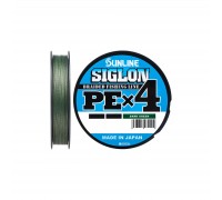 Шнур Sunline Siglon PE н4 150m 1.2/0.187mm 20lb/9.2kg Dark Green (1658.09.20)