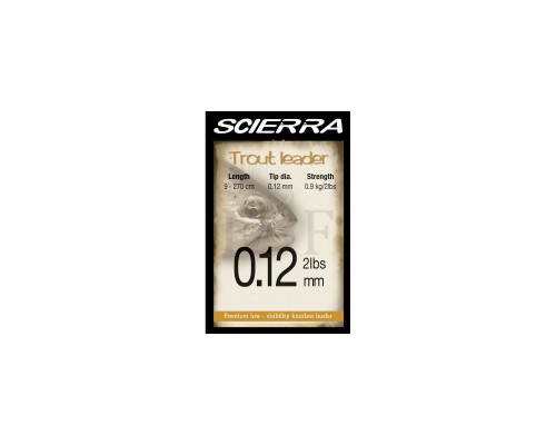 Волосінь Scierra Trout 9' 2.7m 0.22mm 7lb (1846.14.45)