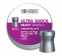 Пульки JSB Heavy Ultra Shock 4,5 мм, 0,67 г, 350 шт/уп (546268-350)