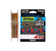 Шнур Sunline PE-Jigger ULT 200m 2.5/0.250mm 40lb/18.5kg Multi Color (1658.10.39)