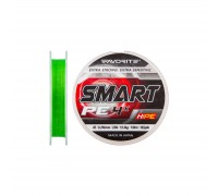 Шнур Favorite Smart PE 4x 150м салатовый #3.0/0.296мм 15.5кг (1693.10.30)