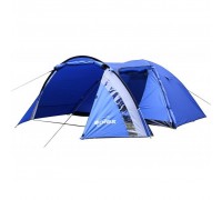 Палатка SOLEX четырехместная синяя (82191BL4)