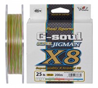 Шнур YGK Super Jig Man X8 200m Multi Color 1.2/0.185mm 25lb (5545.01.03)