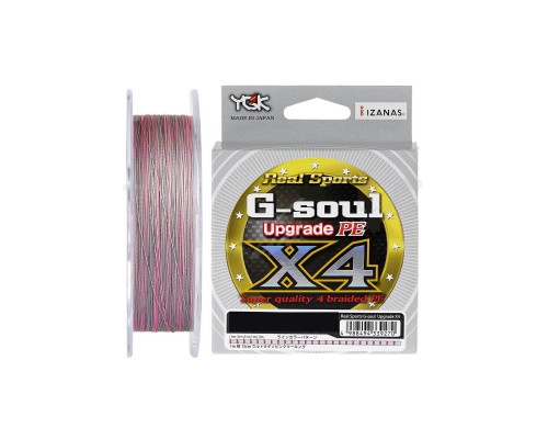 Шнур YGK G-Soul X4 Upgrade 150m 0.6/12lb Grey (5545.01.07)