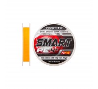 Шнур Favorite Smart PE 4x 150м оранжевый #2.5/0.256мм 13кг (1693.10.21)