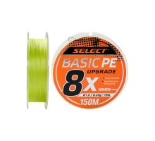 Шнур Select Basic PE 8x 150m Light Green 1.0/0.14mm 18lb/8.2kg (1870.31.39)
