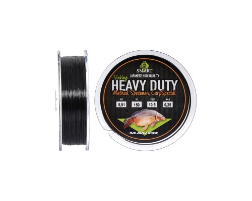 Волосінь Smart Heavy Duty Sinking 150m 0.18mm 2.98kg (1300.32.76)