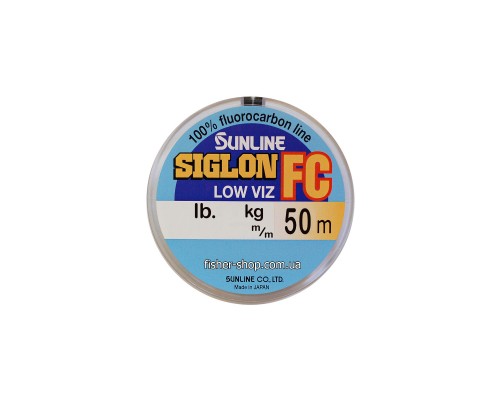 Флюорокарбон Sunline SIG-FC 50м 0.415мм 10.9кг поводковый (1658.01.45)