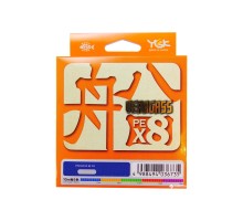 Шнур YGK Veragass Fune X8 - 100m connect 1/8.6kg 10m x 5 colors (5545.02.71)