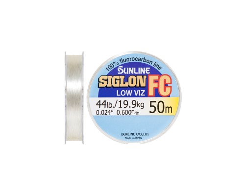 Флюорокарбон Sunline SIG-FC 50м 0.600мм 19.9кг поводковый (1658.01.49)