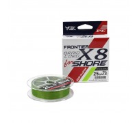 Шнур YGK Frontier Braid Cord X8 150m Green 1.0/0.165mm 16lb/7.2kg (5545.02.96)