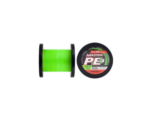 Шнур Select Master PE 1000m Light Green 0.06mm 9kg (1870.09.71)