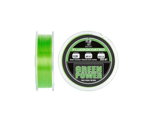 Волосінь Smart Green Power Fluorine 300m 0.25mm 6.1kg (1300.30.72)