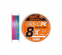 Шнур Select Basic PE 8x 150m Multi Color 0.6/0.10mm 12lb/5.5kg (1870.31.42)