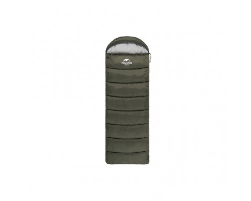 Спальный мешок Naturehike U350 NH20MSD07 Hollow Cotton Left Green (6927595767238-L)