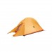 Палатка Naturehike Сloud Up 1 Updated NH18T010-T 210T Orange (6927595730546)