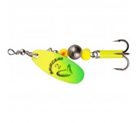 Блешня Savage Gear Caviar Spinner #2 6.0g 07-Fluo Yellow/Chartreuse (1854.07.79)