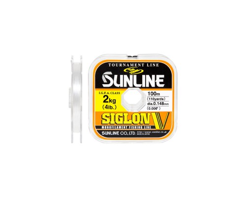 Волосінь Sunline Siglon V 100m 0.4/0.104mm 1.0kg (1658.10.75)