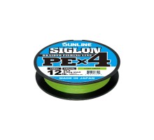 Шнур Sunline Siglon PE н4 300m 2.5/0.270mm 40lb/18.5kg Light Green (1658.09.44)