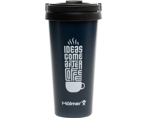 Термочашка Hölmer Coffee Time Темно-синя (TC-0500-DB Coffee Time)