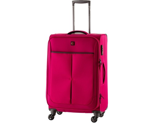 Валіза Swissbrand Silkeborg S Fuchsia/Light Grey (SWB_LLSIL941S)